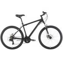Велосипед STARK Indy 26.1 D Shimano, 2021 г, черный/чёрный, размер рамы 16", HD00000035