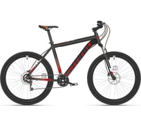 Велосипед STARK Indy 27.1 D, 2021 г, черный/красный, размер рамы 18", HD00000032