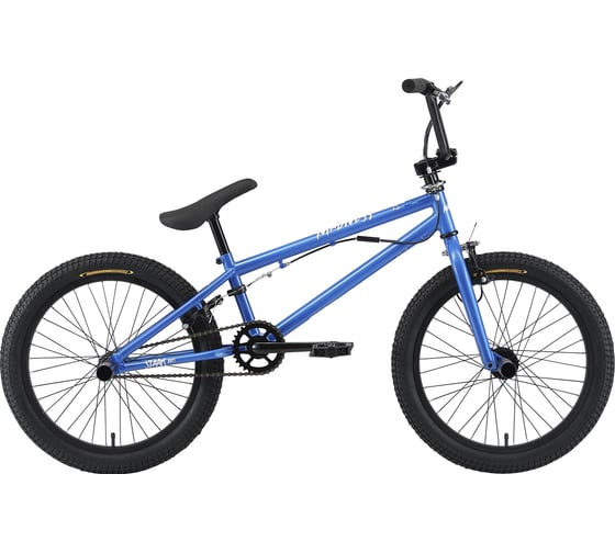 Велосипед STARK Madness BMX 2, 2021 г, синий/белый, HD00000603