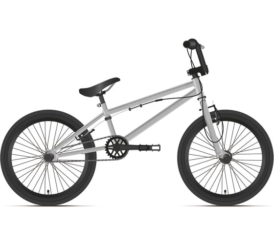 Велосипед STARK Madness BMX 3, 2021 г, серый/белый HD00000279 1