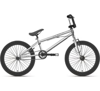 Велосипед STARK Madness BMX 1, 2021 г, серебристый/серебристый, HD00000286