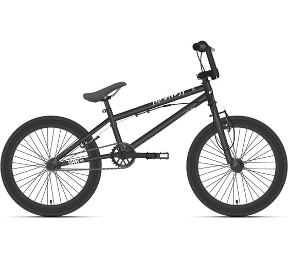 Велосипед STARK Madness BMX 2, 2021 г, черный/серый, HD00000282