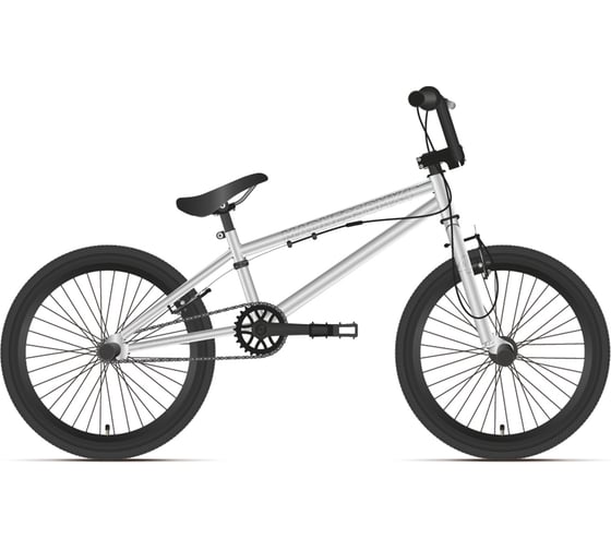 Велосипед STARK Madness BMX 3, 2021 г, белый/черный, HD00000278