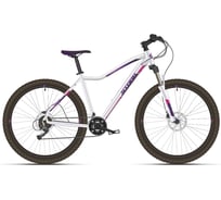 Велосипед STARK Viva 27.2 HD, 2021 г, белый/розовый, размер рамы 14.5", HD00000189