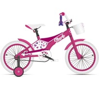 Велосипед STARK Tanuki 16 Girl, 2021 г, белый/розовый, HD00000304