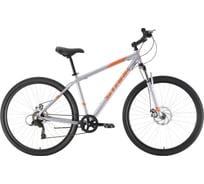 Велосипед STARK Respect 29.1 D, 2021 г, Microshift, серый/оранжевый, рама 22" HD00000156