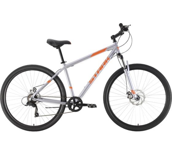 Велосипед STARK Respect 29.1 D, 2021 г, Microshift, серый/оранжевый, рама 20" HD00000155 1