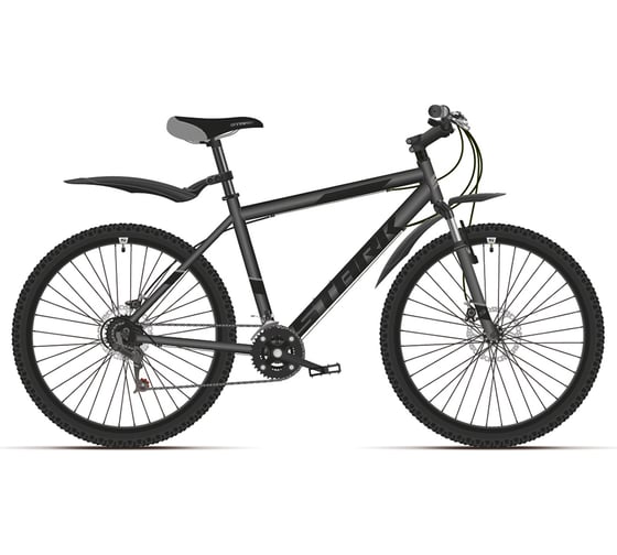 Велосипед STARK Respect 29.1 D, 2021 г, Microshift, черный/черный, рама 18" HD00000151