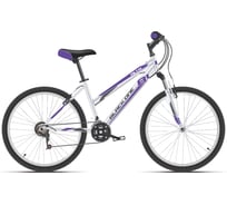 Велосипед BLACK ONE Alta 26 Alloy, белый/фиолетовый/серый, размер рамы 18'', HD00000446