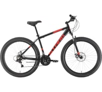 Велосипед STARK Tank 27.1 D+, 2021 г, черный/красный, размер рамы 18", HD00000059