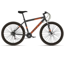 Велосипед STARK Outpost 26.1 D, 2021 г, черный/оранжевый, рама 16" HD00000104