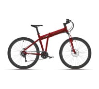 Велосипед STARK Cobra 26.2 D, 2021 г., красный/серый, 18", HD00000262