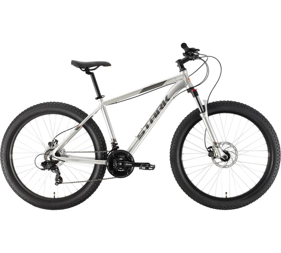 Велосипед STARK Hunter 27.2+ HD, 2021 г, серебристый/серый, размер рамы 20", HC-389D100 1