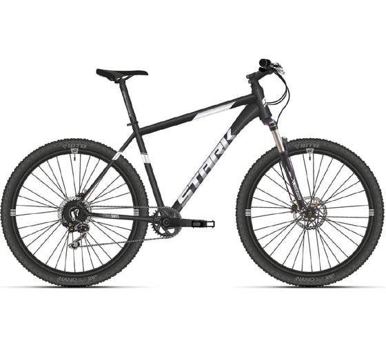 Велосипед STARK Armer 29.6 HD, 2021 г, черный/серебристый, размер рамы 20", HC-389DB51 1