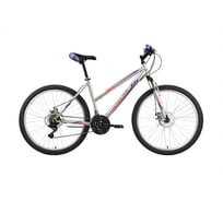 Велосипед BLACK ONE Alta 26 D, серебристый/фиолетовый/розовый, размер рамы 18", HD00000453