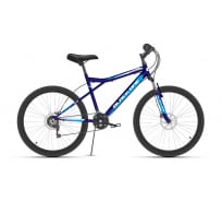 Велосипед BLACK ONE Element 26 D, синий/белый, размер рамы 16", HD00000463