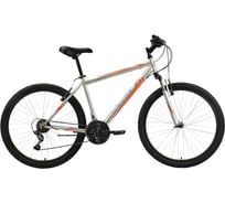 Велосипед BLACK ONE Onix 26, серебристый/оранжевый, размер рамы 18", HD00000428