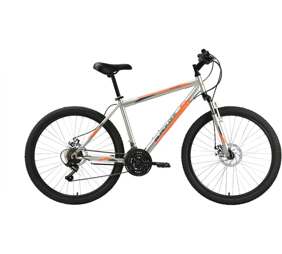 Велосипед BLACK ONE Onix 26 D, серый/оранжевый, размер рамы 18", HD00000415 1