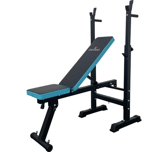 Скамья спортивная Calviano 1008 Blue+black 4816087401588
