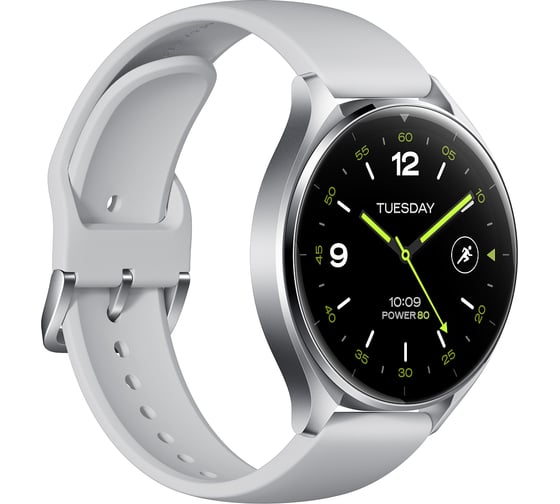 Смарт-часы Xiaomi Watch 2 Silver Case With Gray TPU Strap BHR8034GL
