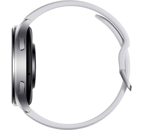 Смарт-часы Xiaomi Watch 2 Silver Case With Gray TPU Strap BHR8034GL
