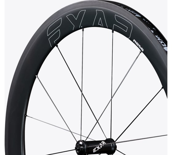 Карбоновая пара колес (вилсет) Magene EXAR STANDARD без покрышек, высота обода 58 мм, Disk-brake (дисковый тормоз) MGNDB58