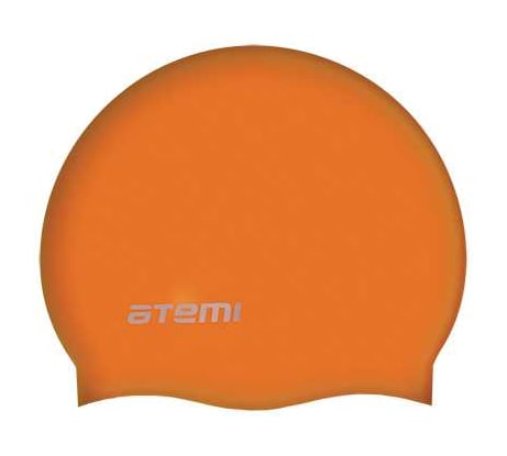 Шапочка для плавания ATEMI силикон, оранжевый, SC106 00000023870