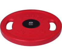 Олимпийский диск с ручками Barbell d 51 мм, цветной, 25 кг 1163
