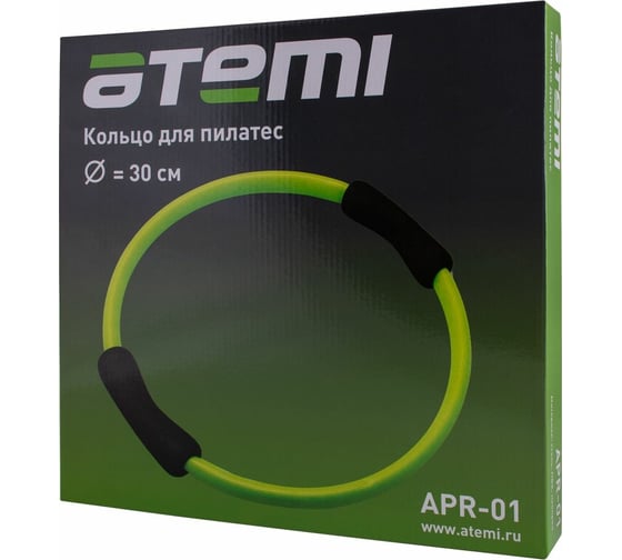 Кольцо для пилатес ATEMI APR01, 30.5 см, зеленое 00-00002062