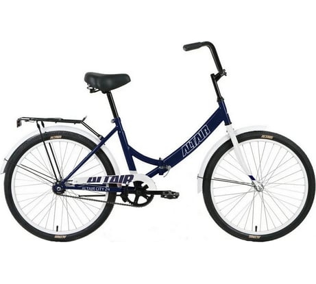 Велосипед ALTAIR 24 темно-синий/серый RBKT1YF41002