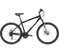 Велосипед ALTAIR MTB HT 26, 2.0 disc, черный/серый RBKT1MN6P002