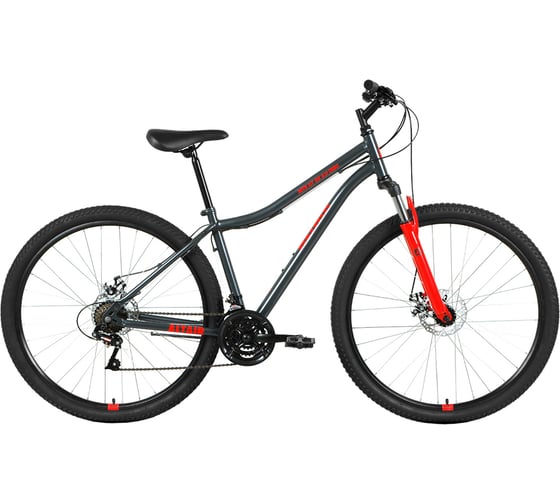 Велосипед ALTAIR MTB HT 29, 2.0 disc, темно-серый/красный RBKT1MN9Q008 1