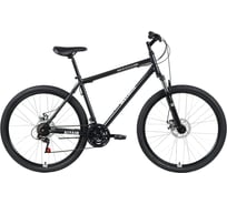 Велосипед ALTAIR MTB HT 27.5, 1.0 disc, черный/серебристый RBKT1MN7Q005