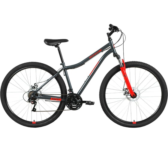 Велосипед ALTAIR MTB HT 29, 2.0 disc, темно-серый/красный RBKT1MN9Q003 1