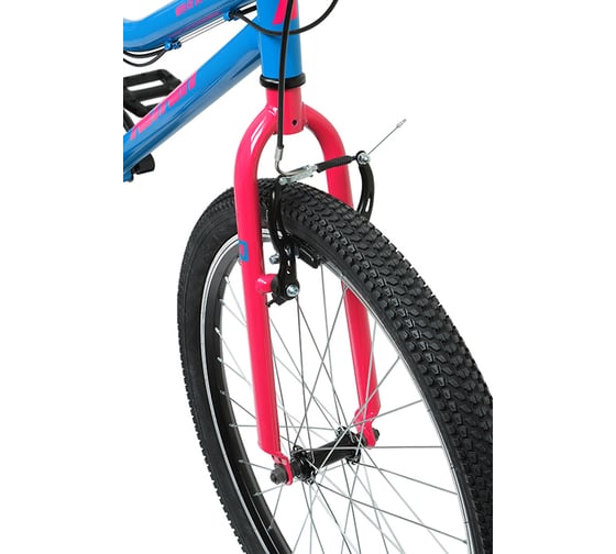 Велосипед ALTAIR MTB HT 24, 1.0 disc, голубой/розовый RBKT11N46004