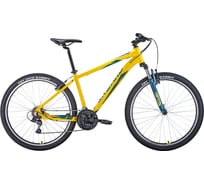 Велосипед FORWARD APACHE 27.5, 1.2, желтый/зеленый RBKW1M37G008