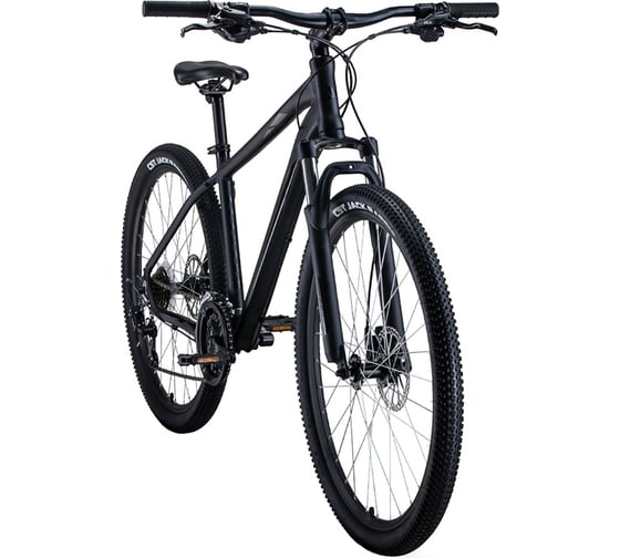 Велосипед FORWARD APACHE 27.5, 3.2 disc, черный матовый/черный RBKW1M37G052