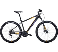 Велосипед FORWARD APACHE 27.5, 3.2 disc, черный/оранжевый RBKW1M37G046