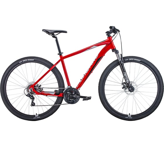 Велосипед FORWARD APACHE 29, 2.2 disc, красный/серебристый RBKW1M39G005 1