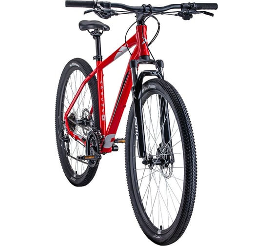 Велосипед FORWARD APACHE 29, 2.2 disc, красный/серебристый RBKW1M39G005