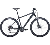 Велосипед FORWARD APACHE 29, 3.2 disc, черный матовый/черный RBKW1M39G017