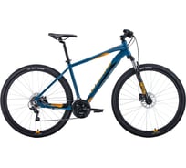 Велосипед FORWARD APACHE 29, 3.2 disc, бирюзовый/оранжевый RBKW1M39G030