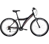 Велосипед FORWARD DAKOTA 26, 1.0 disc, 2020-2021 г, черный/красный RBKW1M166002