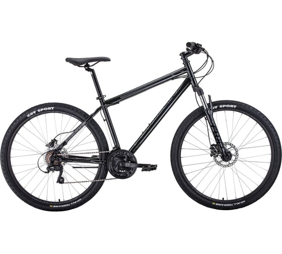 Велосипед FORWARD SPORTING 27.5, 3.0 disc, черный RBKW1MN7Q016