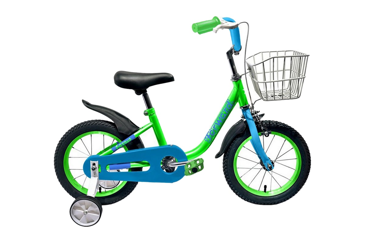 Велосипед FORWARD BARRIO 16, 2020-2021 г, зеленый 1BKW1K1C1011 ...