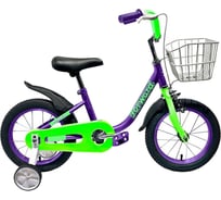 Велосипед FORWARD BARRIO 16, 2020-2021 г, фиолетовый 1BKW1K1C1012