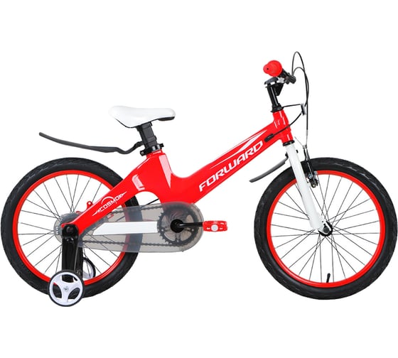Велосипед FORWARD COSMO 16, 2.0 disc, 2020-2021 г, красный 1BKW1K7C1008