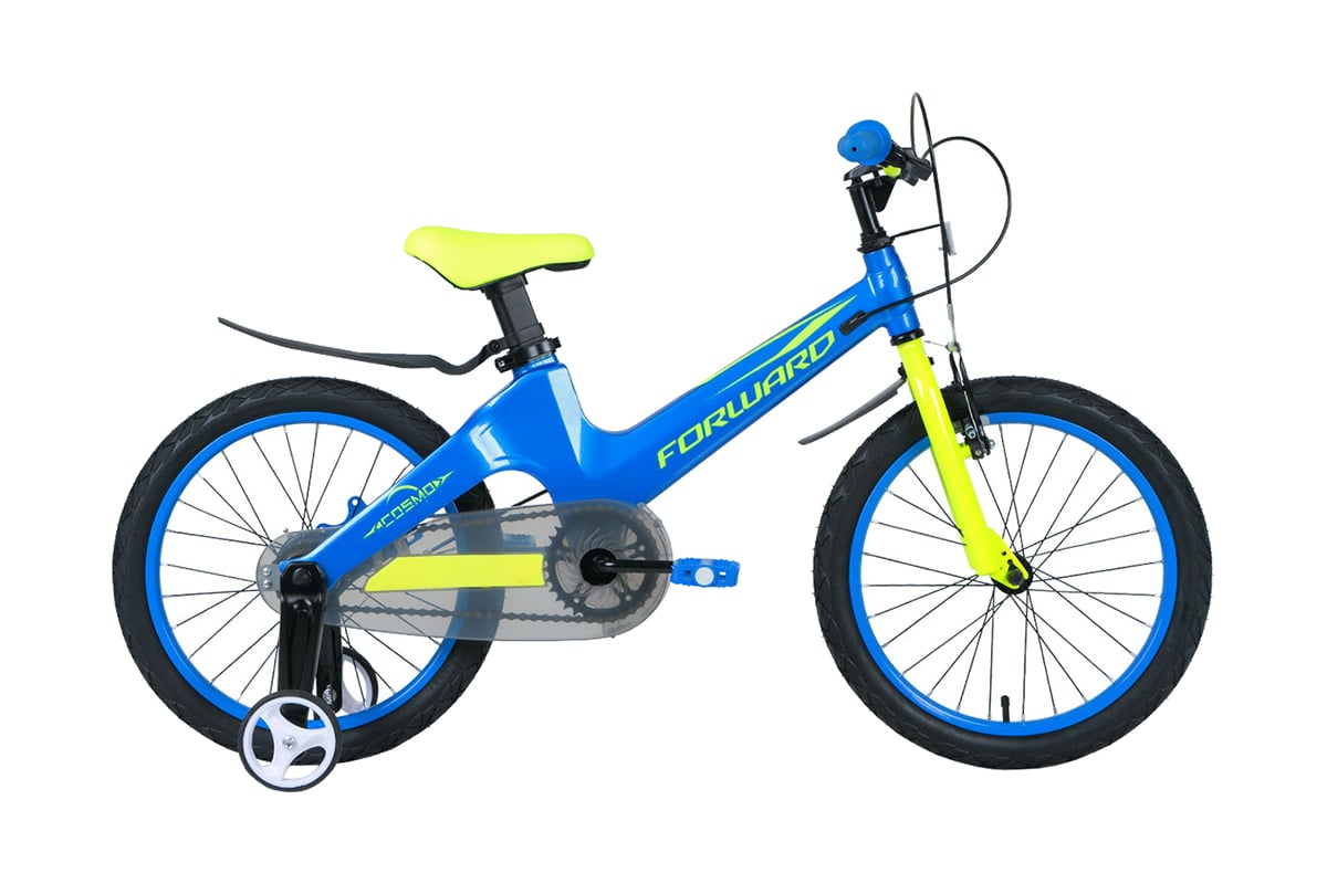 Велосипед FORWARD COSMO 16, 2.0 disc, 2020-2021 г, синий 1BKW1K7C1009 ...