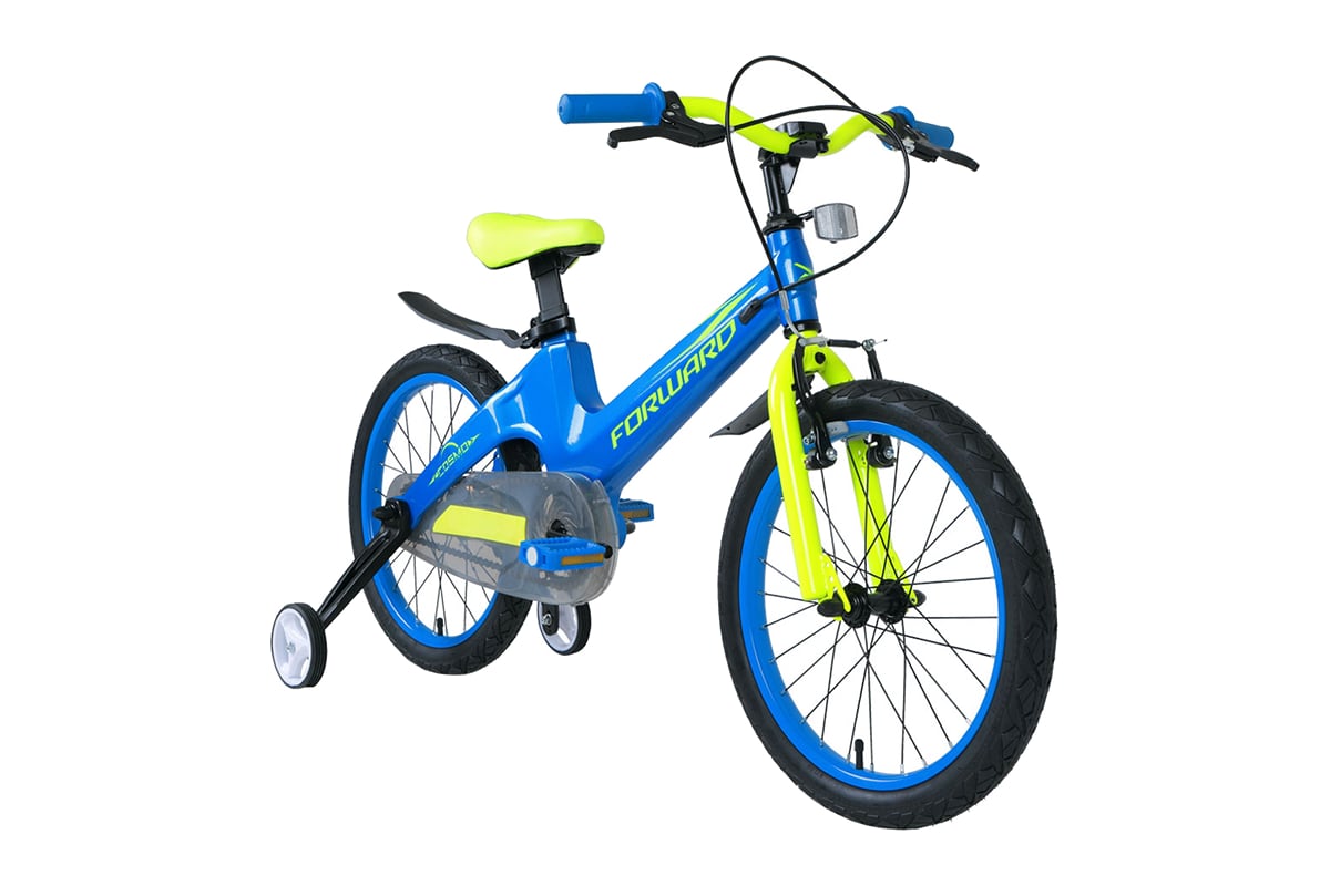 Велосипед FORWARD COSMO 16, 2.0 disc, 2020-2021 г, синий 1BKW1K7C1009 ...