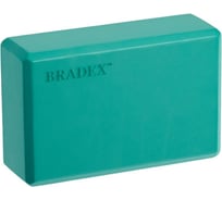 Блок для йоги BRADEX бирюзовый SF 0408